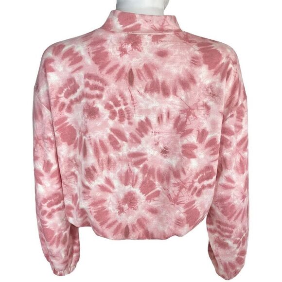 Meraki Women's Pink White Turtleneck Pullover Sweater Medium - Picture 7 of 10